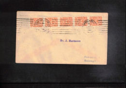 Finland 1916 Interesting Letter To Helsinki - Cartas & Documentos