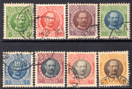 Danish West Indies 1907-08 Frederik Set Fine Used. - Danimarca (Antille)