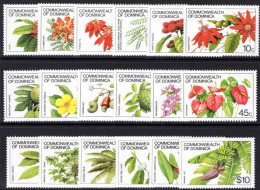 Dominica 1981-85 Plant Life Set No Imprint Unmounted Mint. - Dominica (...-1978)