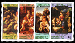 Dominica 1982 Christmas Unmounted Mint. - Dominica (...-1978)