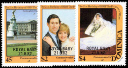 Dominica 1982 Royal Baby Unmounted Mint. - Dominica (...-1978)