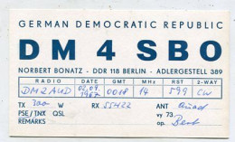 AK 141477 QSL - Germany - GDR - Berlin - Adlergestell - Other & Unclassified