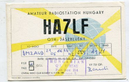 AK 141492 QSL - Hungary - Jászberény - Autres & Non Classés