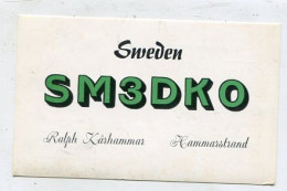 AK 141499 QSL - Sweden - Hammarstrand - Other & Unclassified
