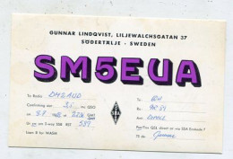 AK 141504 QSL - Sweden - Södertälje - Autres & Non Classés