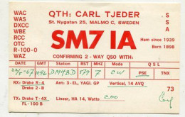 AK 141505 QSL - Sweden - Malmö - Other & Unclassified