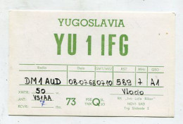 AK 141510 QSL - Yugoslavia - Novi Sad - Otros & Sin Clasificación