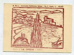 AK 141516 QSL - Italy - Milano - Golfo Di La Spezia - Lerici - Otros & Sin Clasificación