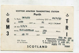 AK 141520 QSL - Scotland - Perth - Altri & Non Classificati