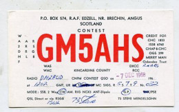 AK 141521 QSL - Scotland - Angus - Brechin - Andere & Zonder Classificatie