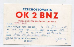 AK 141526 QSL - Czerchoslovakia - Brno - Altri & Non Classificati