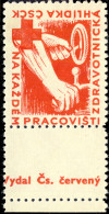 CZECHOSLOVAKIA Vignette Croix Rouge / Red Cross - Český červený Kříž - Cruz Roja