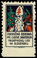 CZECHOSLOVAKIA - 1920s/30s CHRISTMAS SEAL For The Masaryk League Against Tuberculosis In Slovakia (Ref.032) - Malattie