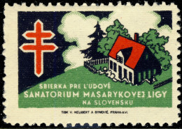 CZECHOSLOVAKIA - 1920s/30s CHRISTMAS SEAL For The Masaryk League Against Tuberculosis In Slovakia (Ref.035) - Malattie