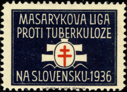 CZECHOSLOVAKIA - 1936 CHRISTMAS SEAL For The Masaryk League Against Tuberculosis In Slovakia (Ref.039) - Enfermedades