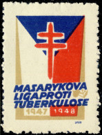 CZECHOSLOVAKIA - 1947-8 CHRISTMAS SEAL For The Masaryk League Against Tuberculosis (Ref.057) - Maladies