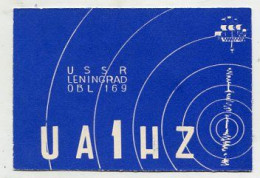 AK 141539 QSL - USSR - Leningrad - Other & Unclassified