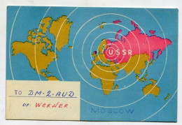 AK 141541 QSL - USSR - Moscow - Otros & Sin Clasificación