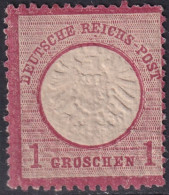 Germany 1872 Sc 17 Deutschland Mi 19 MH* Tiny Thin - Ongebruikt