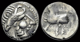 Celtic Danube Region AR Drachm Kugelwange Type - Celtic