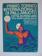 Italia-Pescara:Tournoi International De Water-polo,c.pos.1971/International Water Polo Tournament Mailed Postcard 1971 - Schwimmen