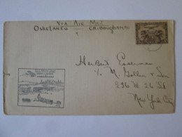 Canada/Oskelaneo-Chibougamau Premier Vol Officielle Enveloppe 1929/Official First Flight Cover 1929 - First Flight Covers
