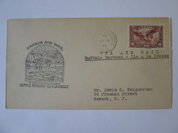 Canada/Buffalo Narrows Ile A La Crosse Premier Vol Officielle Enveloppe 1936/Official First Flight Cover 1936 - Eerste Vluchten