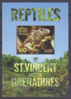 2015 St Vincent Grenadines Union Island 814/B80 Reptiles / Lizards 8,50 € - Serpents