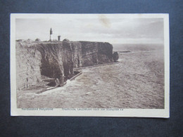 AK Um 1920 Helgoland Westküste, Leuchtturm Nach Der Südspitze Zu Verlag Rudolf Thode, Photogr. Cuxhaven - Helgoland