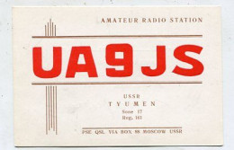 AK 141567 QSL - USSR - Tyumen - Altri & Non Classificati