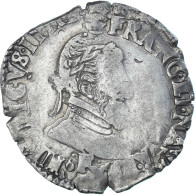 Monnaie, France, Henri IV, 1/2 Franc, 1604, Angers, Tréflée, TB, Argent - 1589-1610 Heinrich IV.