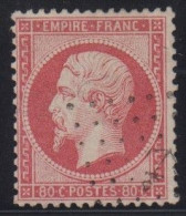 Napoléon N° 24  Oblitéré Ancre - Cote : 70 € - 1862 Napoléon III