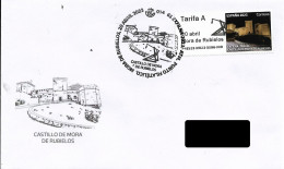 SPAIN. POSTMARK MORA DE RUBIELOS CASTLE. 2023. ATM - Maschinenstempel (EMA)