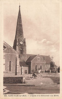 St Pair Sur Mer * Place De L'église Et Le Monument Aux Morts - Saint Pair Sur Mer