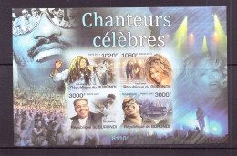 BURUNDI 2011 CHANTEURS CELEBRES  YVERT N°B175 NEUF MNH** - Chanteurs