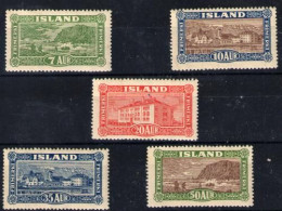 Islandia Nº 115/19 - Unused Stamps