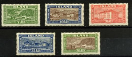 Islandia Nº 115/19 - Unused Stamps