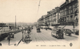 Rouen * Le Quai De Paris * Tram Tramway * Attelage - Rouen