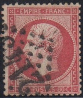 Napoléon N° 24  Oblitéré  - Cote : 60 € - 1862 Napoléon III