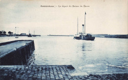 Ouistreham * Le Départ Du Bateau Vapeur Du Havre - Ouistreham