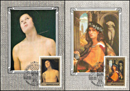 USSR / Russia 1982, Paintings By Italian Artists From The Hermitage Museum, Leningrad - 2 Maximum Cards - Maximumkaarten