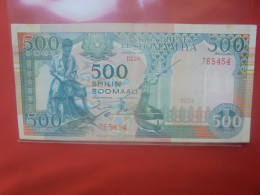 SOMALIE 500 SHILIN 1989 Circuler (B.29) - Somalia