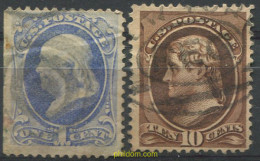 707337 USED ESTADOS UNIDOS 1870 PRESIDENTES Y POLITICOS - Unused Stamps