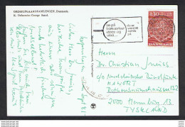 DENMARK: 1981 ILLUSTRATED POSTCARD WITH 1 K. 30 (717) - TO GERMANY - Cartas & Documentos