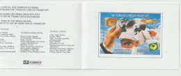 Brasil 1994 Stamp Folder 46th Bookfair Frankfurt MH - Libretti