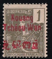 Kouang-Tchéou N°1 - Neuf * Avec Charnière - TB - Unused Stamps