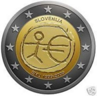 Slovenië  2009  2 Euro Commemo   EMU    UNC Uit De Rol  UNC Du Rouleaux - Eslovenia