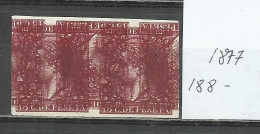 X39-SELLOS ESPAÑA 1877 PRUEBAS Nº188 MACULATURA,DOBLE IMPRESION.MAGNIFICO.IMAGENES REALES.PROOF,ESSAY,TEST.SELLO C - Neufs