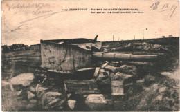 CPA  Carte Postale  Belgique Zeebrugge Souvenir De La Guerre  Batterie De La Côte Calibre 180mm 1919 VM68744 - Zeebrugge