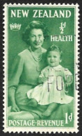 Nouvelle Zélande  1950 -  YT  305  - Health - Santé  - Elisabeth Et Charles   - Oblitéré - Usati
